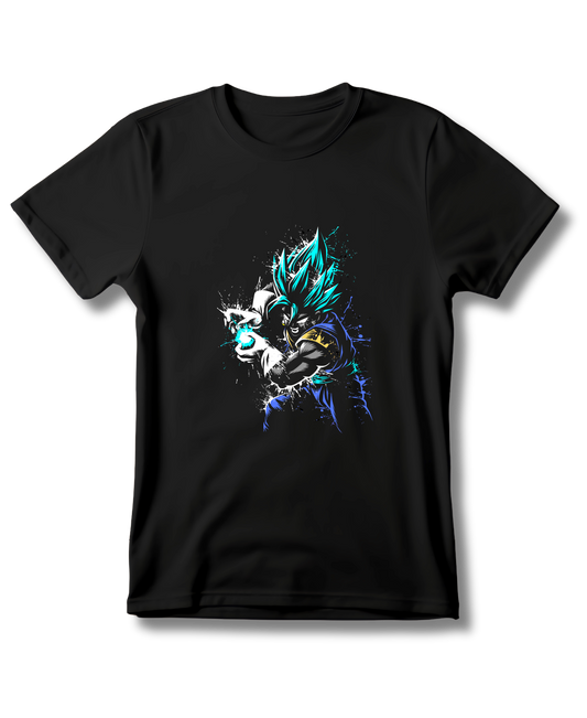 Goku Power Anime Black T-shirt