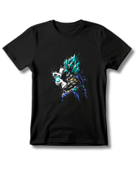 Goku Power Anime Black T-shirt