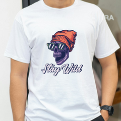 Stay Wild Classic Printed T-Shirt